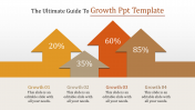 Divine Four Noded Growth PPT Template For Presentation