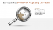 Nice PowerPoint Magnifying Glass Presentation Template