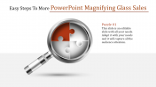 Great PowerPoint Magnifying Glass Presentation Template