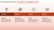Target Of Timeline Template PPT