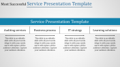 Seductive Service Presentation Template for Your Need
