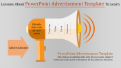 Speaker Shape PowerPoint Advertisement Template