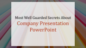 Delightful Company Presentation PowerPoint Slide Themes