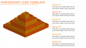 Best PowerPoint Cube Template With Six Nodes Slide
