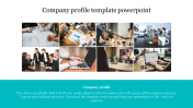 Horizontal Company Profile Template PowerPoint PPT
