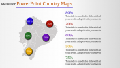 PowerPoint Country Maps PPT For Presentation Slide