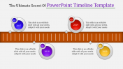 Simple PowerPoint Timeline Template Slide Presentation