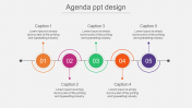 Learn about agenda PPT design