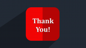 Customized Thank You PowerPoint Slide Template Design