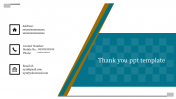 Doownload Unlimited Thank You PPT Template Slide Themes
