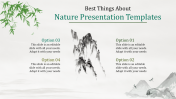 Best Nature Presentation Templates With Four Nodes