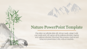 Elegant Nature PowerPoint Template Presentation Design