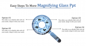 Magnifying Glass PPT Template Presentation and Google Slides
