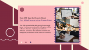 Innovative Portfolio Presentation PowerPoint Template Slides