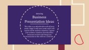 Business Presentation Ideas Template and Google Slides Themes