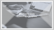 Best Black And White PowerPoint Template For Presentation
