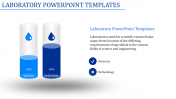 Stunning Laboratory PowerPoint Templates With Two Nodes