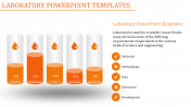 Amazing Laboratory PowerPoint Templates In Orange Color