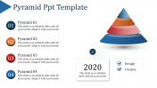 Innovative Pyramid PPT Template with Four Nodes Slides