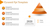 Amazing Pyramid PPT Template With Four Nodes Slides