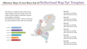 Creative Netherland Map PPT Template-Business Network