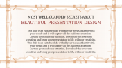 Download Beautiful Presentation Design Slide Template