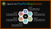Our Predesigned PowerPoint Design Download-Six Node