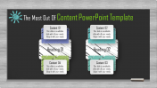 Attractive Content PowerPoint Template Presentation