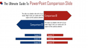  Attractive PowerPoint Comparison Slide Arrow Model