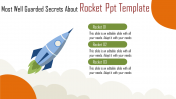 Amazing Rocket PPT Template Slide Designs-Three Node