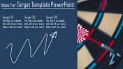 Creative Target Template PowerPoint With Portfolio
