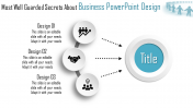 Get Business PowerPoint Design Slide Template-Three Node