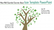 Icon Template PowerPoint Presentation-Tree Model