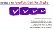Our Predesigned PowerPoint Check Mark Graphic-One Node