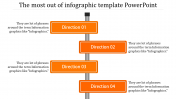 Fantastic Infographic Template PowerPoint with Four Nodes