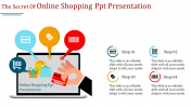 Innovative Online Shopping PPT Presentation Designs