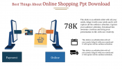 Use Online Shopping PPT template and Google Slides themes