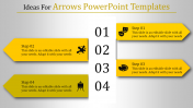 Simple and Stunning Arrows PowerPoint Templates Themes