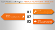 Simple and Stunning Arrows PowerPoint Templates Slides