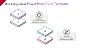 Affordable PowerPoint Cube Template Presentation Design