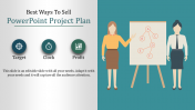 Graceful PowerPoint project plan presentation template