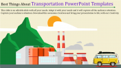 Snazzy Transportation PowerPoint templates presentation