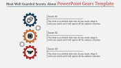Our Predesigned PowerPoint Gears Template Presentation