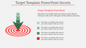 We Offer Target Template PowerPoint Presentation Slides