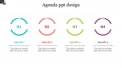 Stunning Agenda PPT Design Presentation Slide Themes