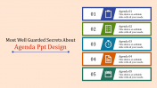 Be Ready to Use the Best Agenda PPT Design Presentations