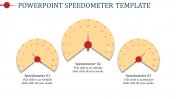 Fantastic PowerPoint Speedometer Template Presentation