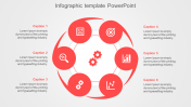 Imaginative Infographic Template PowerPoint with Six Nodes