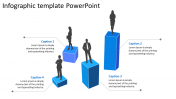 Amazing Infographic Template PowerPoint with Four Nodes