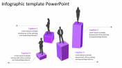 Inventive Infographic Template PowerPoint with Four Nodes